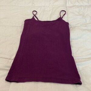 Purple tank top